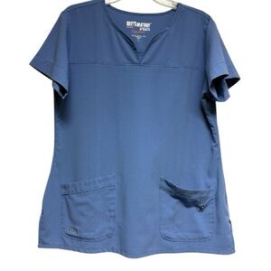 Grey’s Anatomy Signature Scrub Top Ceil Blue